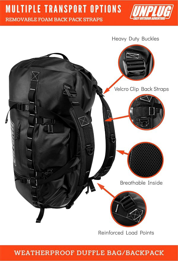 UNPLUG 110L Ultimate Adventure Bag
