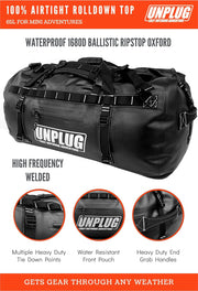 155L Ultimate Waterproof Adventure Duffel Bag