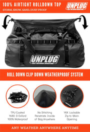 155L Ultimate Waterproof Adventure Duffel Bag