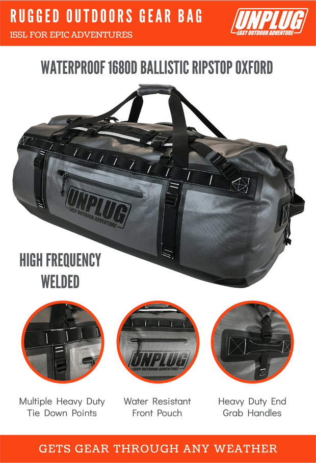 Large waterproof holdall shop