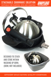 UNPLUG Gas Stove Camping Cookware Set (USA Only)