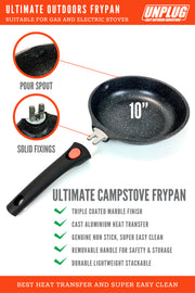 UNPLUG Gas Stove Camping Cookware Set (USA Only)