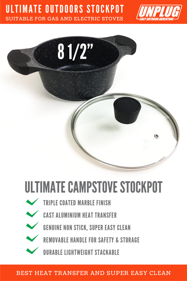 UNPLUG Gas Stove Camping Cookware Set (USA Only)