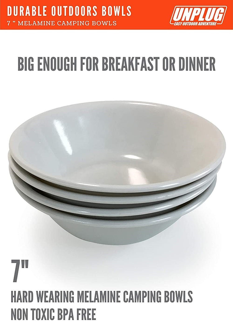 UNPLUG Camping Dinnerware Set - UNPLUG Easy Outdoor Adventure