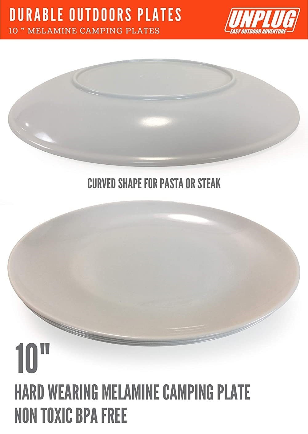 UNPLUG Camping Dinnerware Set - UNPLUG Easy Outdoor Adventure